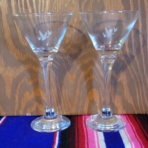 Grey Goose Martini Glasses Set
